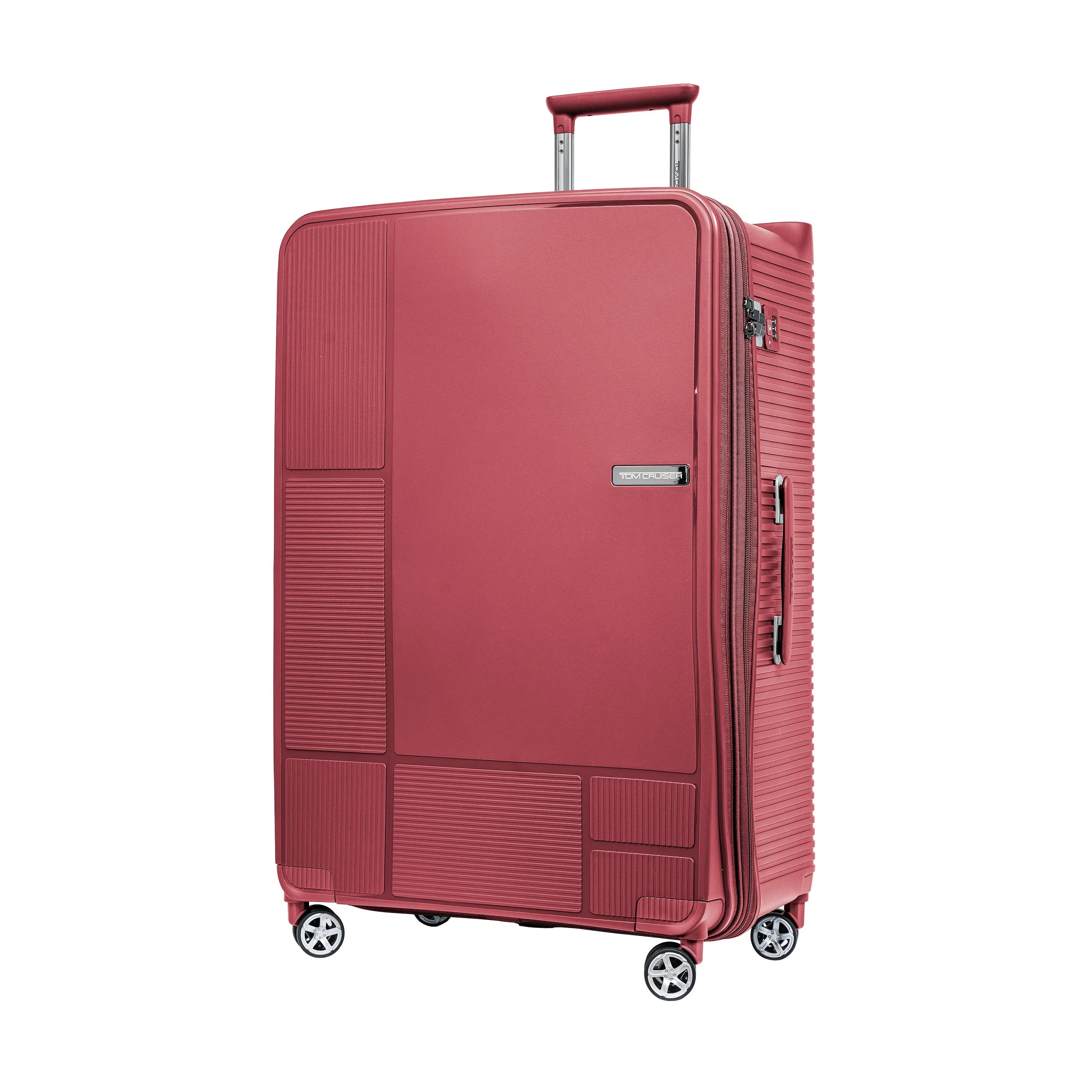 TOM CRUISER TRAVEL MATE PP HARD TROLLEY (20", 24", 28") inch REDBERRY