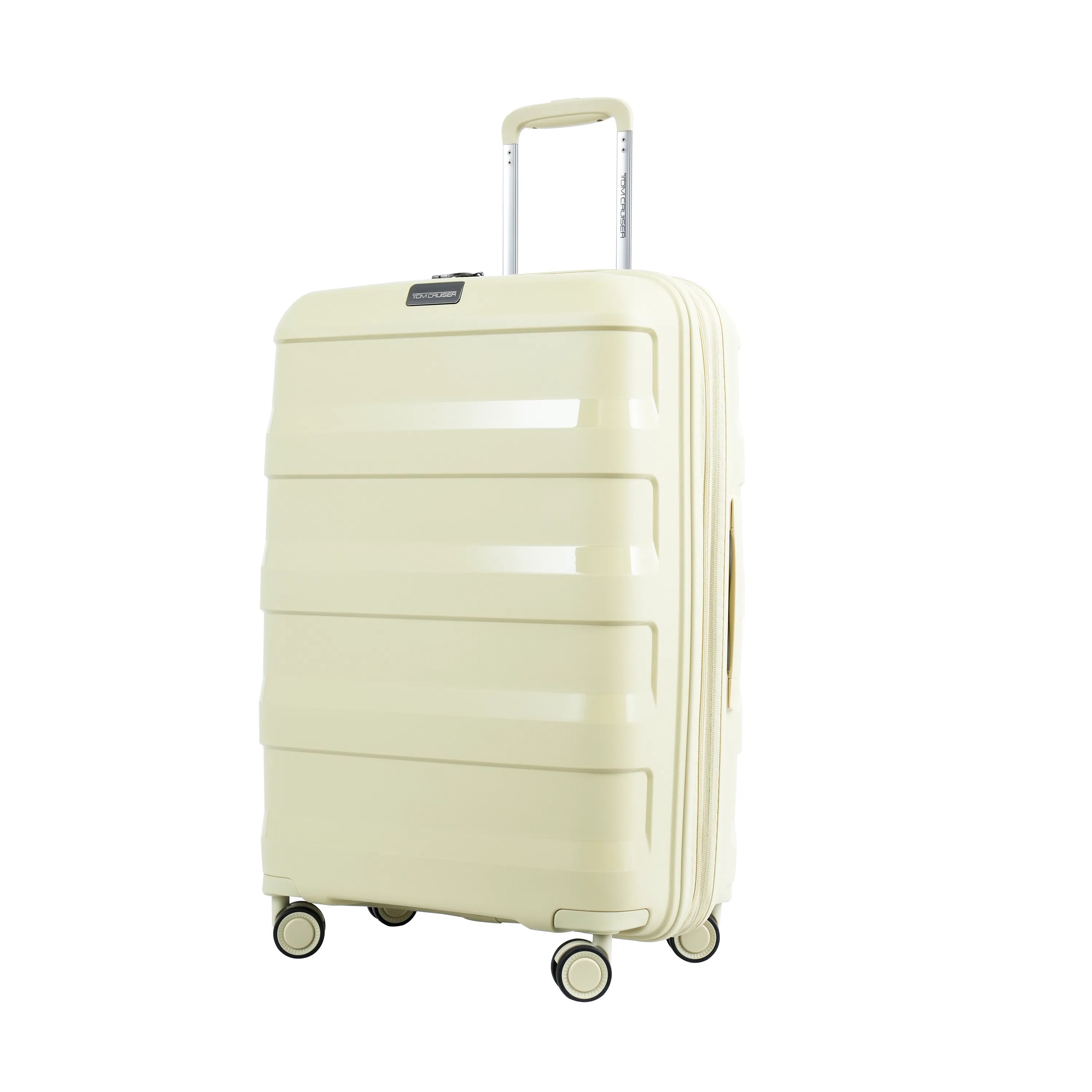 TOM CRUISER AEROLITE PP HARD TROLLEY BRIGHT YELLOW, OLIVE, EGRET GREY (3PCS - 20", 24" and 28"))