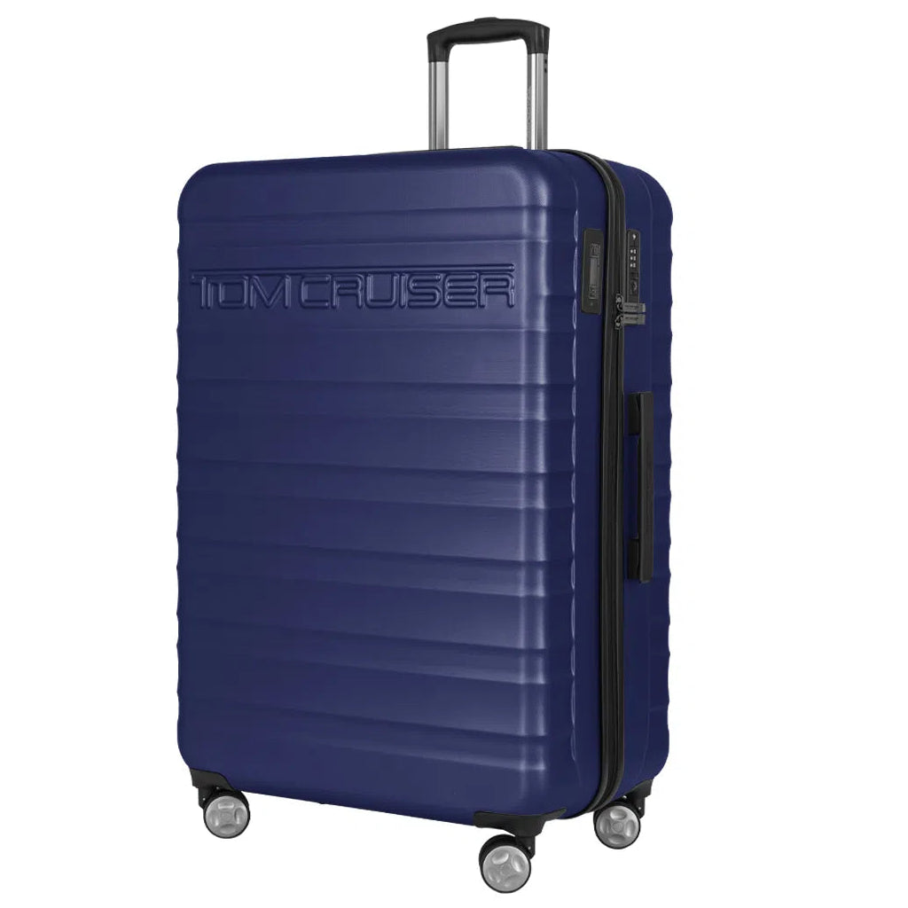 TOMCRUISER PREMIER SMART SCALE HARD TROLLEY 20, 24, 28 inch BLUE