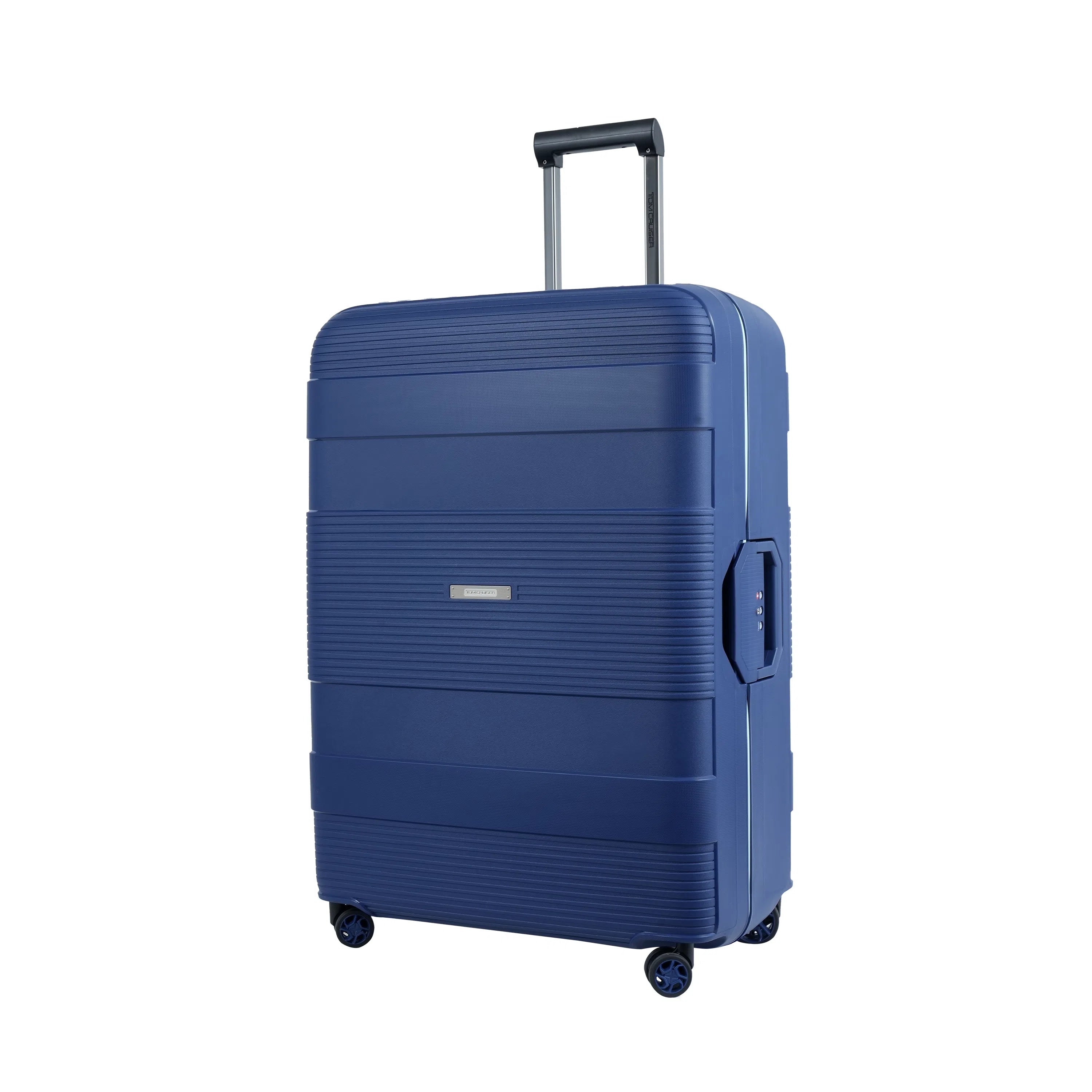 TOM CRUISER INTELLICASE PP HARD TROLLEY ALL WHITE, DARK GRAY, BLUE (3 PCS)