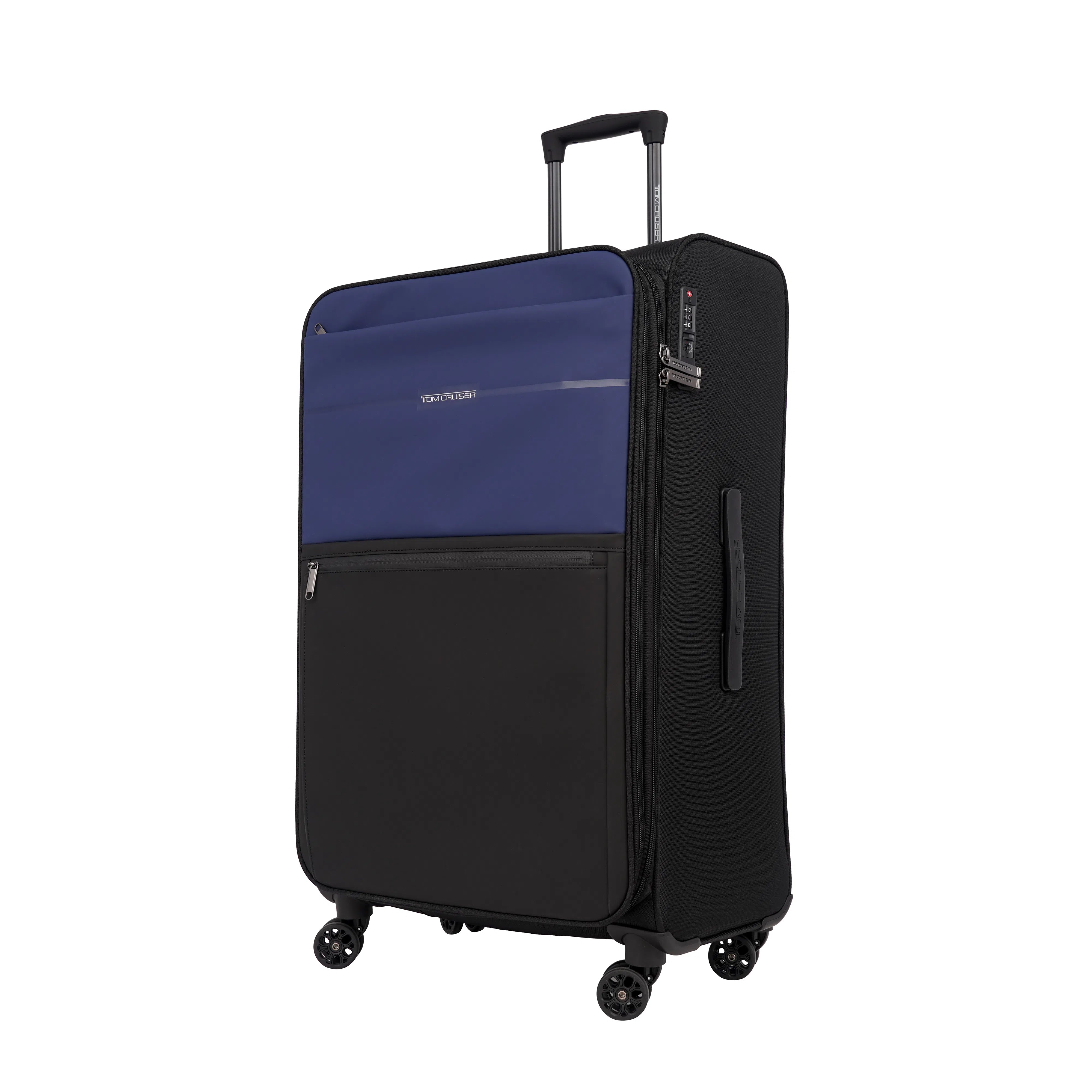 TOMCRUISER LEGACY SOFT LUGGAGE TROLLEY SET BLUE, BLACK, GREEN (3pc)