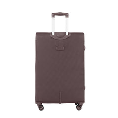 TOMCRUISER ATLAS SOFT LUGGAGE TROLLEY SET (3PCs) 20,24,28 inch KHAKEE, BLACK