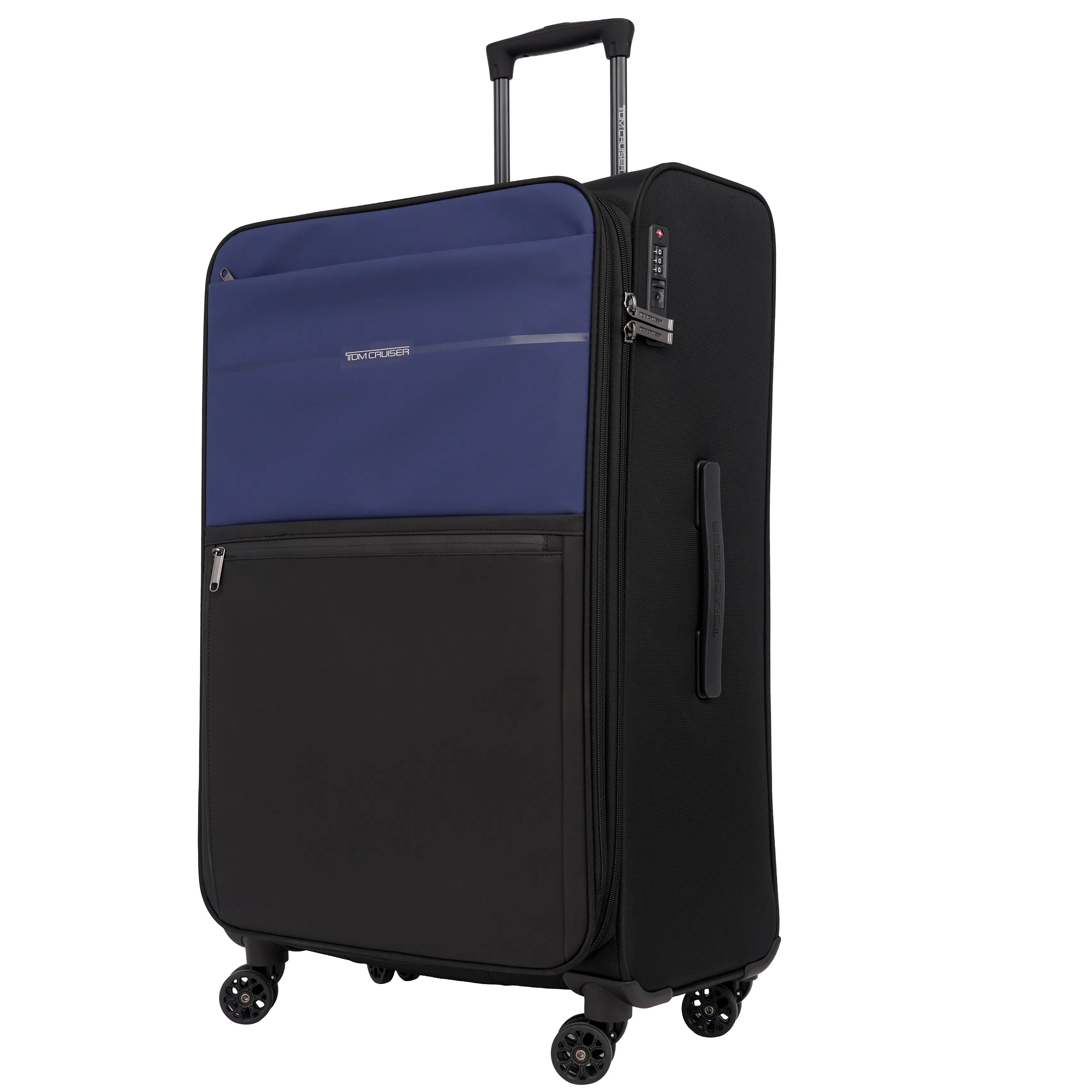 TOMCRUISER LEGACY SOFT LUGGAGE TROLLEY BLUE (20", 24", 28")