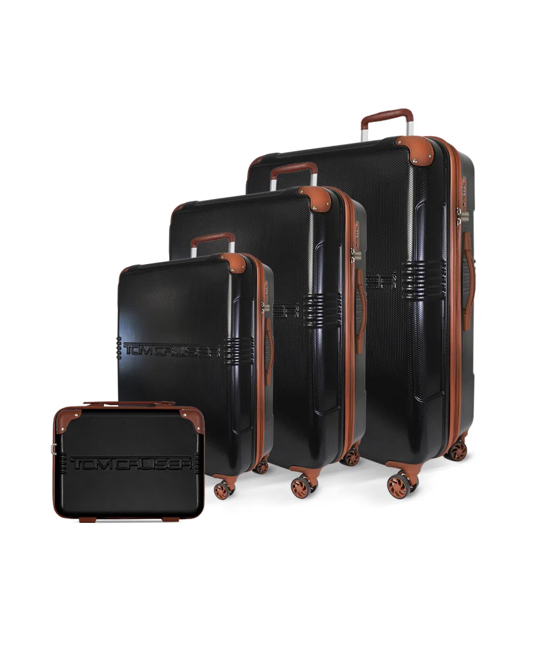 TOMCRUISER GRAND TOUR HARD TROLLEY 16,20,24,28 inch  WHITE, BLACK