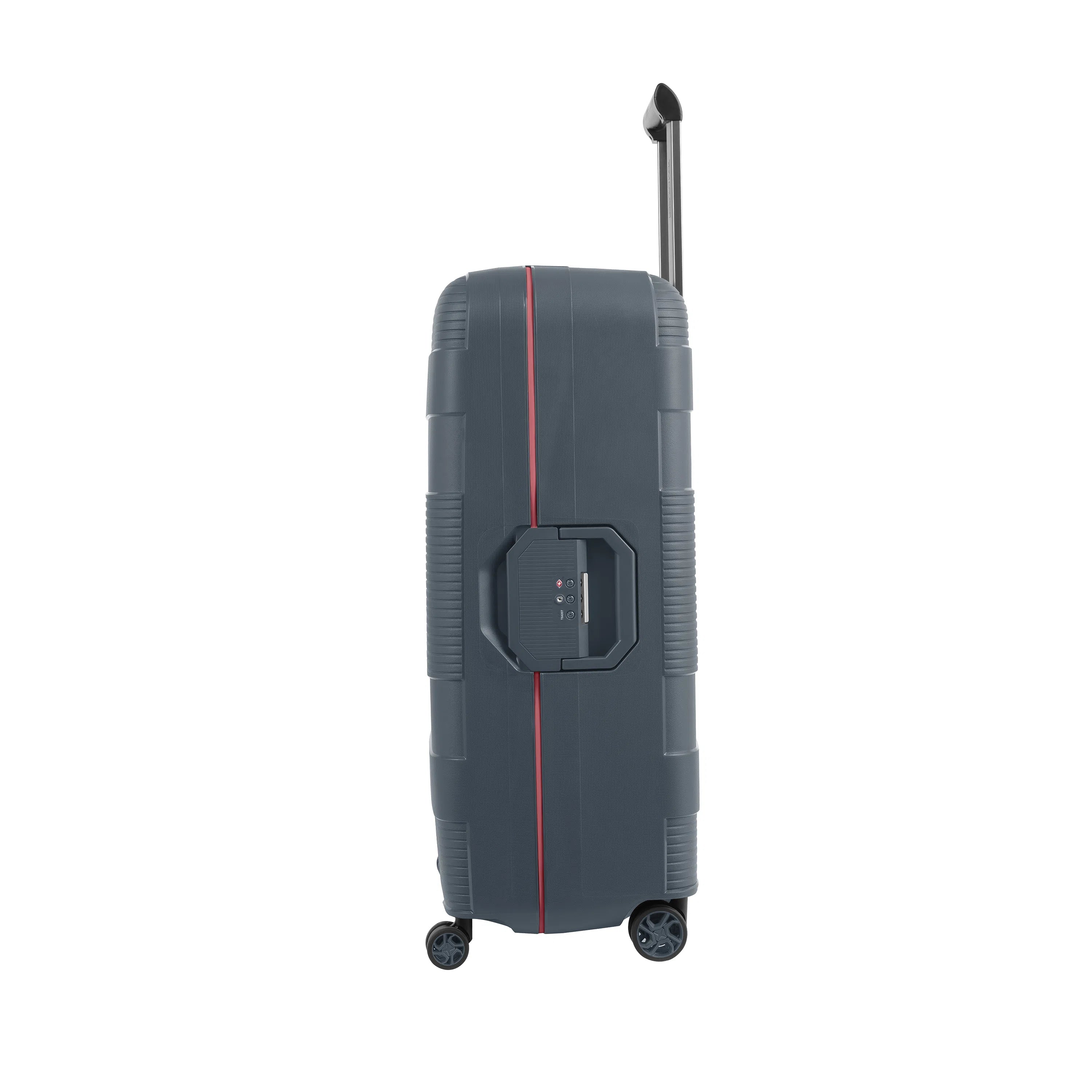 TOM CRUISER INTELLICASE PP HARD TROLLEY ALL WHITE, DARK GRAY, BLUE (3 PCS)