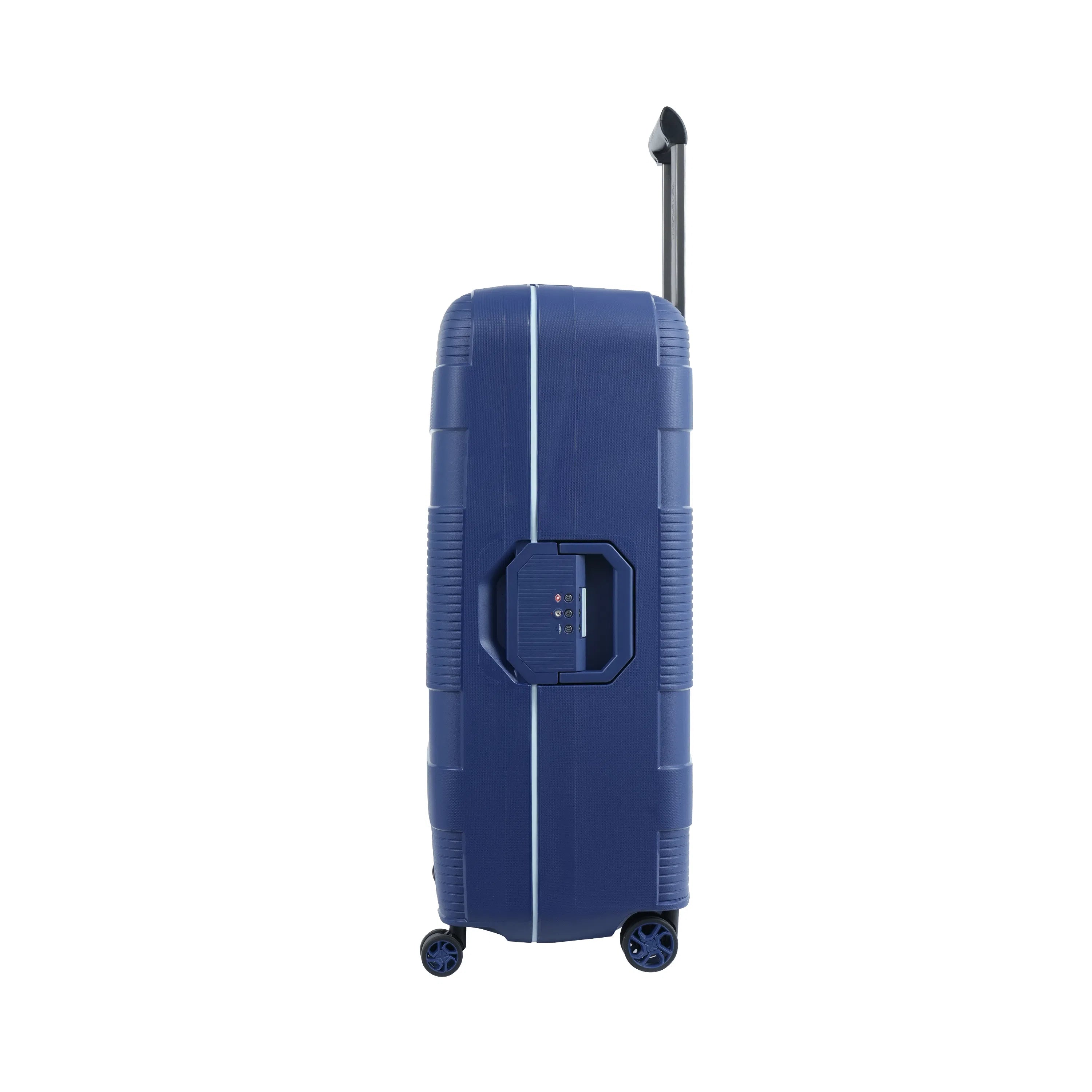 TOM CRUISER INTELLICASE PP HARD TROLLEY ALL WHITE, DARK GRAY, BLUE (3 PCS)
