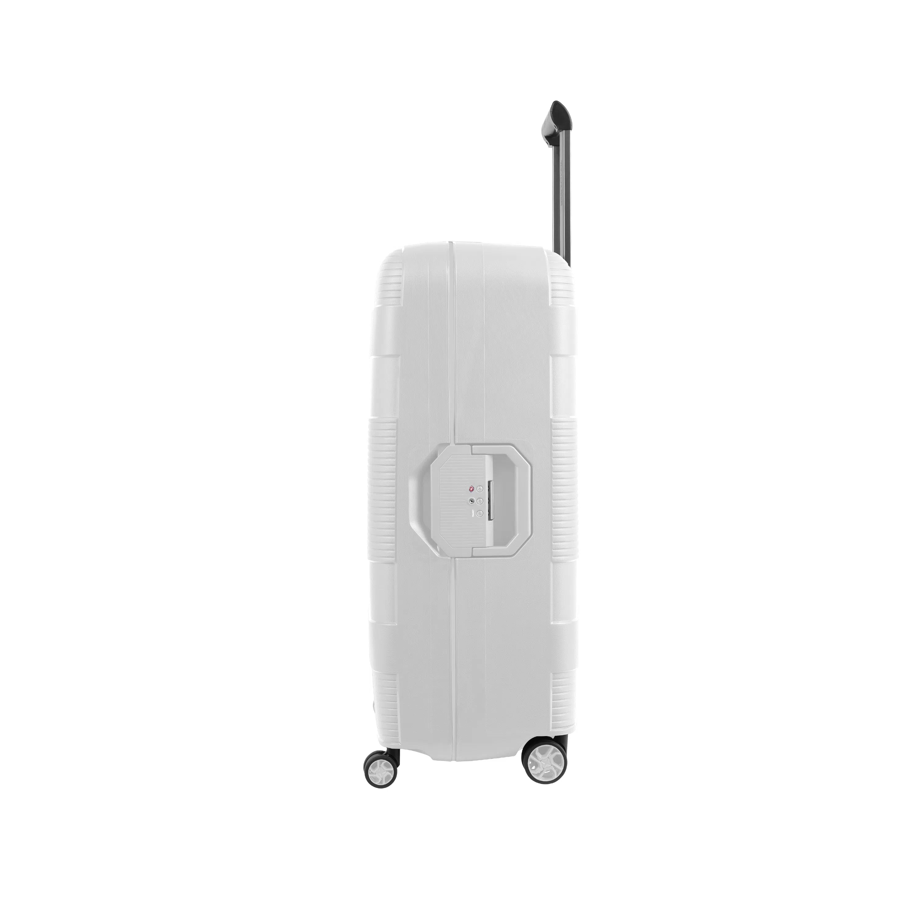TOM CRUISER INTELLICASE PP HARD TROLLEY ALL WHITE, DARK GRAY, BLUE (3 PCS)