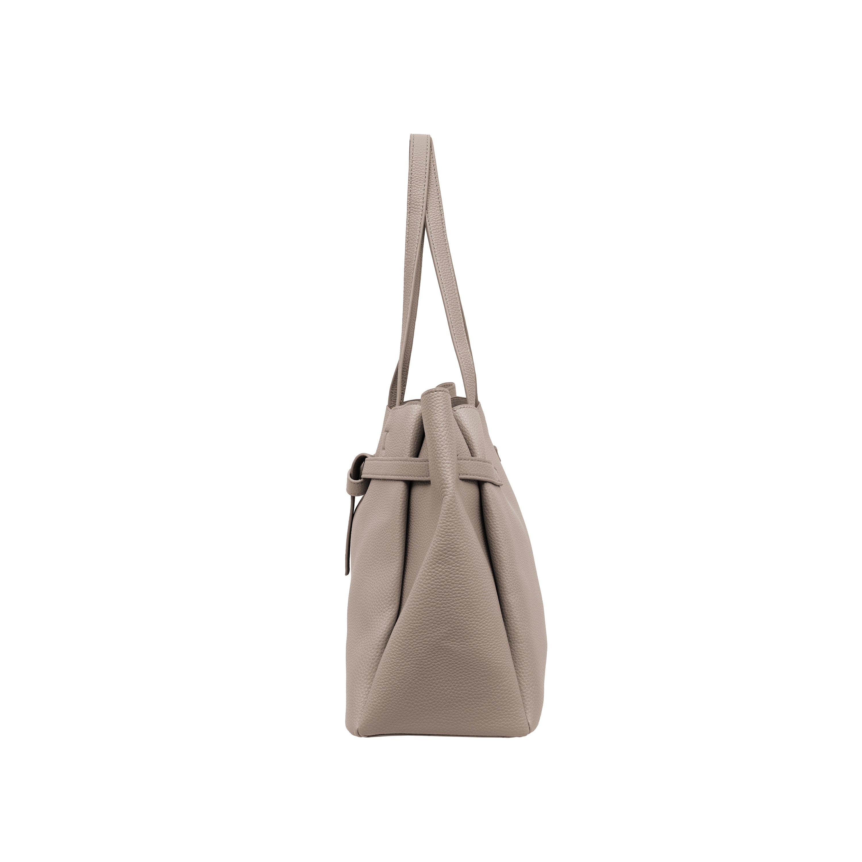 Foska Women's Large Shoulder Bag - Classic Design Brown - 37.5x28.5 cm