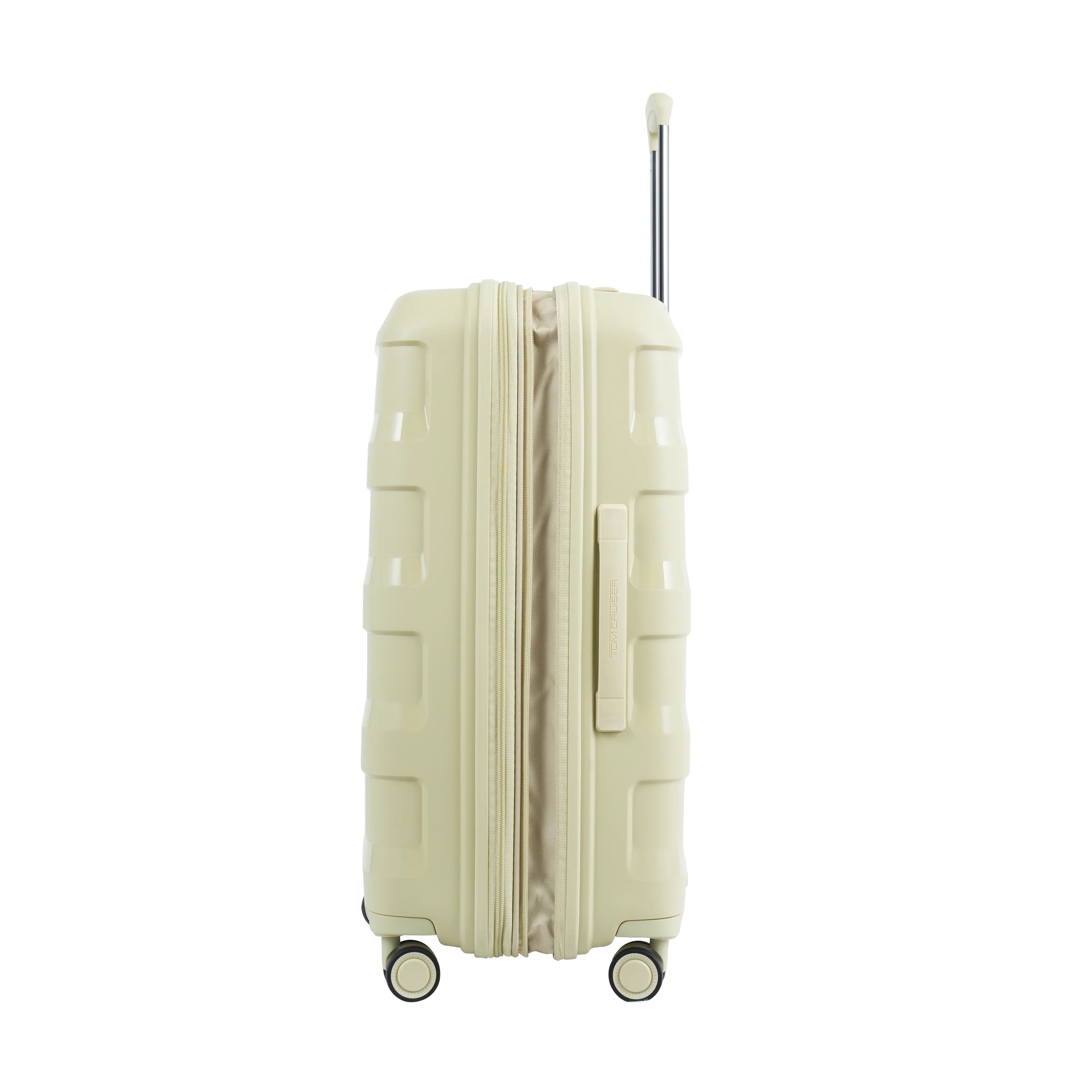 TOM CRUISER AEROLITE PP HARD TROLLEY BRIGHT YELLOW, OLIVE, EGRET GREY (3PCS - 20", 24" and 28"))
