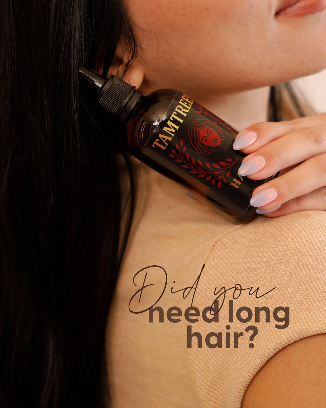 Tamtrees Organic Oil Essential For Hair Growth & Strength for Women - 100% Pure Organic - 100ML