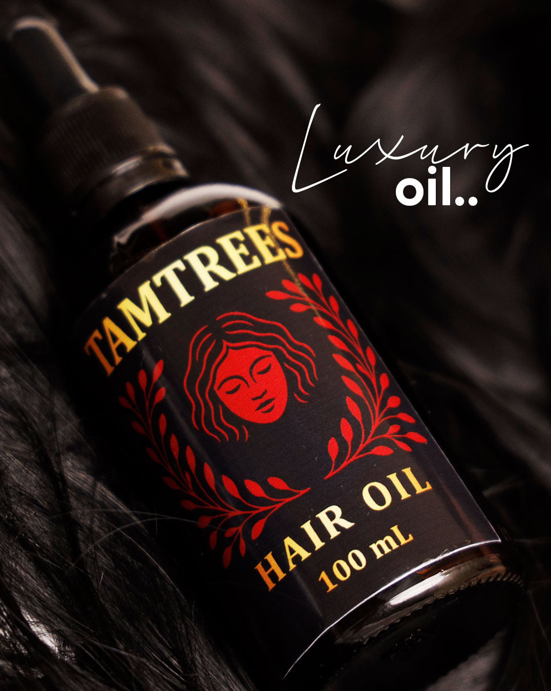 Tamtrees Organic Oil Essential For Hair Growth & Strength for Women - 100% Pure Organic - 100ML
