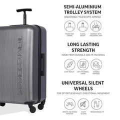TOMCRUISER SPACE HARD TROLLEY 20, 24, 28 inch GRAY
