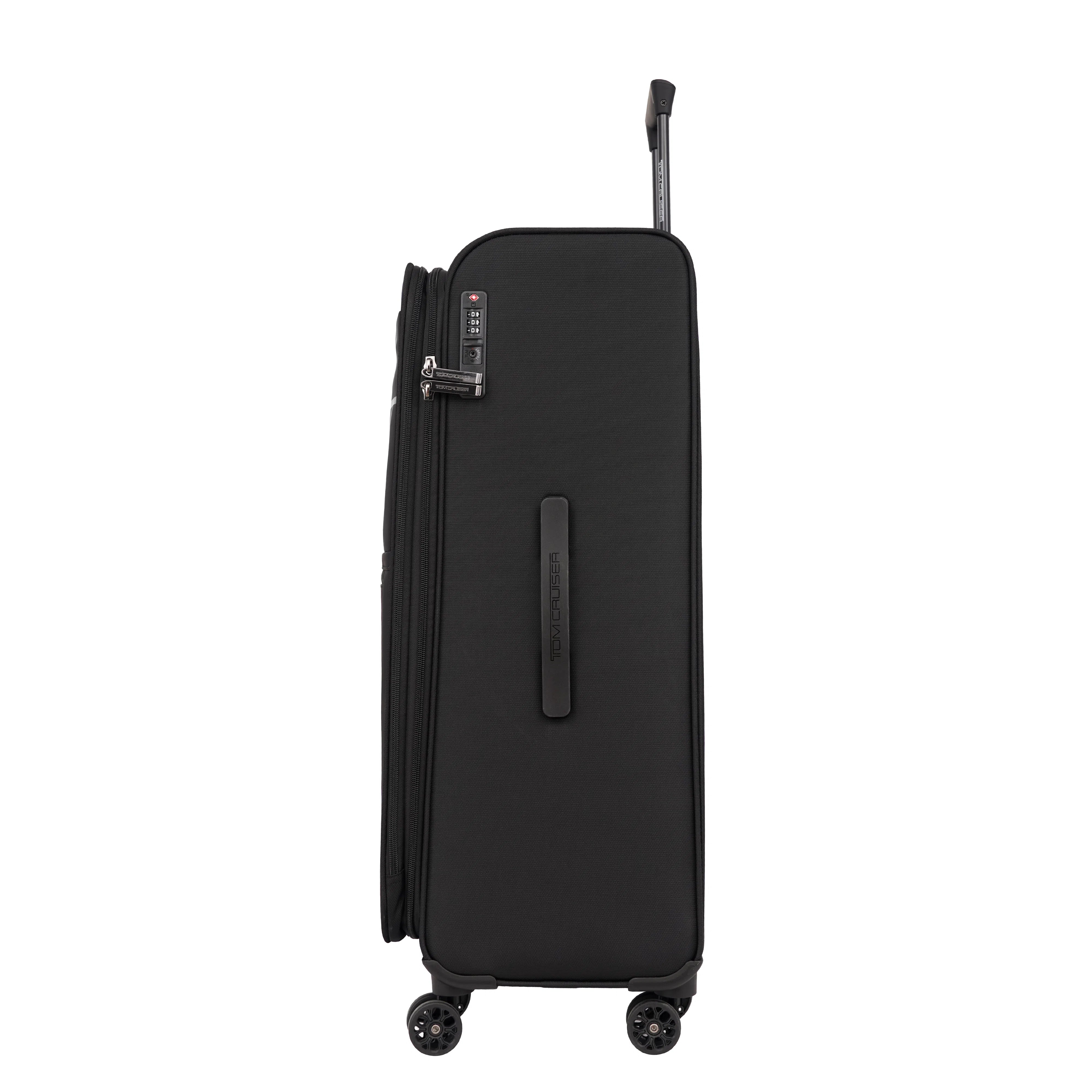 TOMCRUISER LEGACY SOFT LUGGAGE TROLLEY SET BLUE, BLACK, GREEN (3pc)