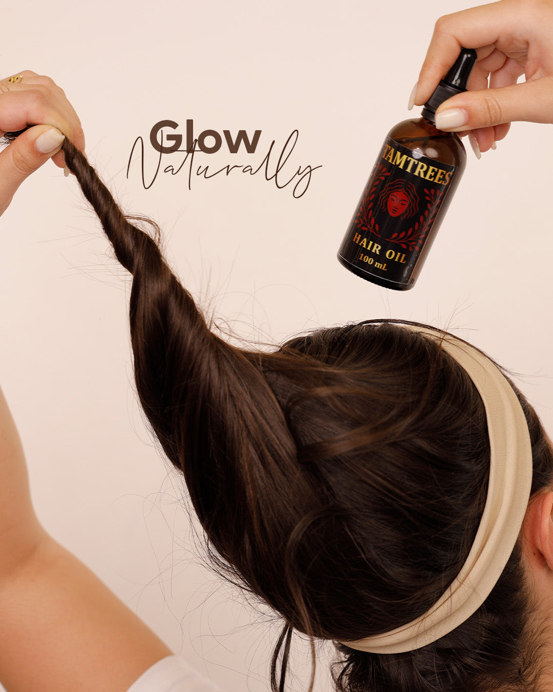 Tamtrees Organic Oil Essential For Hair Growth & Strength for Women - 100% Pure Organic - 100ML