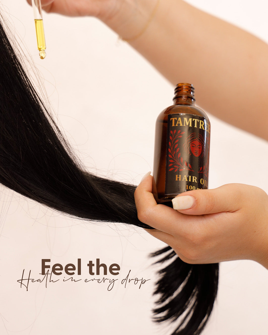 Tamtrees Organic Oil Essential For Hair Growth & Strength for Women - 100% Pure Organic - 100ML