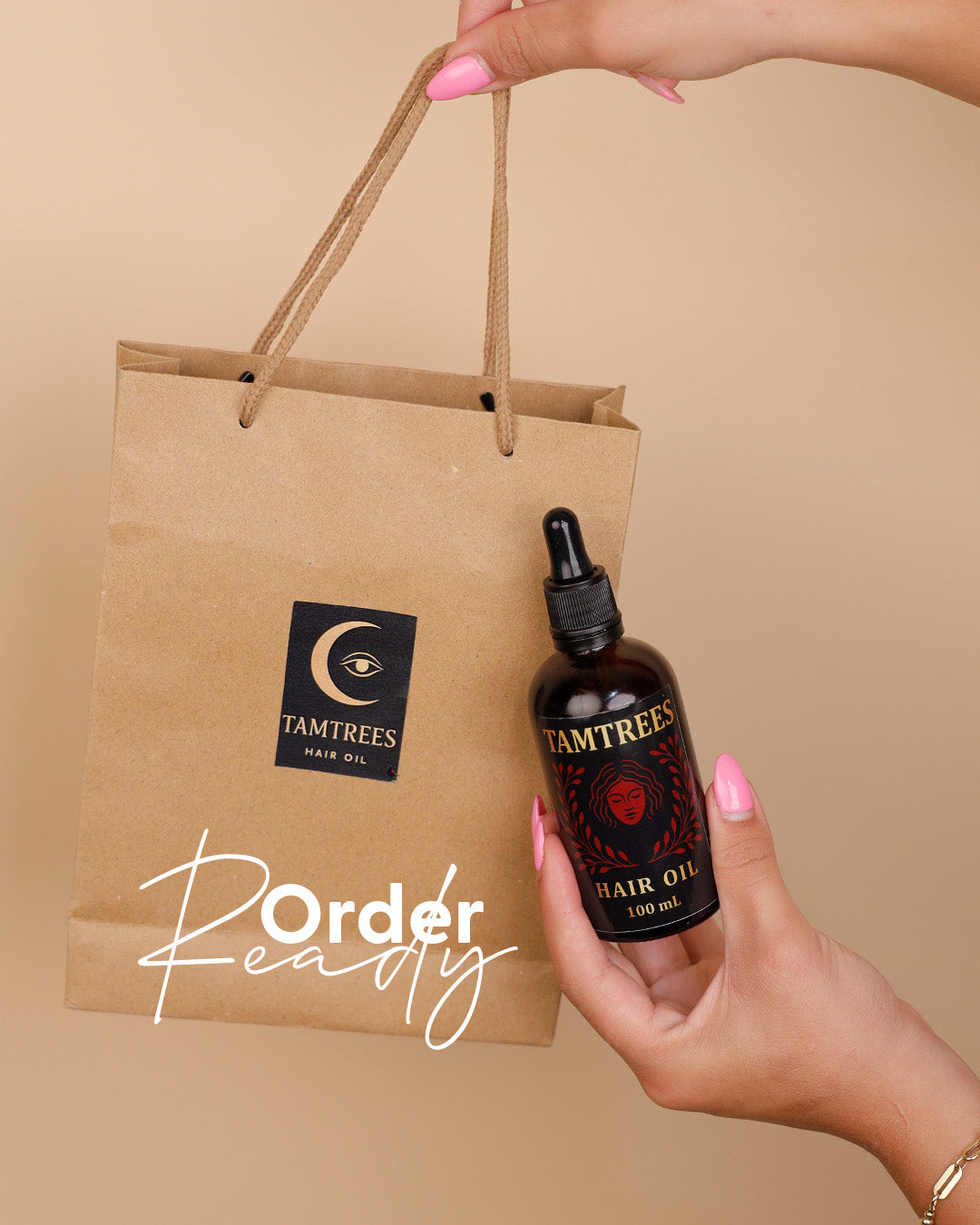 Tamtrees Organic Oil Essential For Hair Growth & Strength for Women - 100% Pure Organic - 100ML