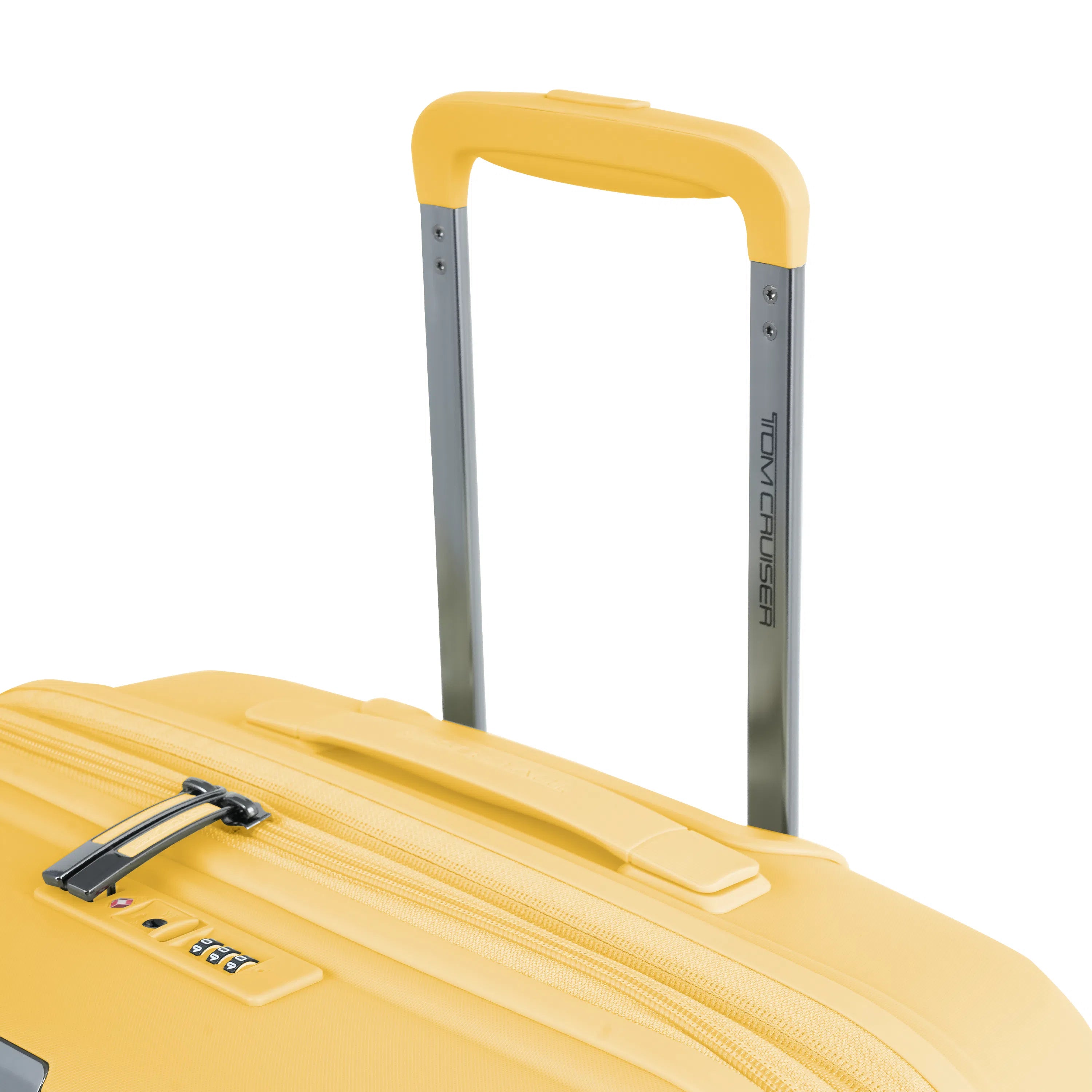 TOM CRUISER AEROLITE PP HARD TROLLEY BRIGHT YELLOW, OLIVE, EGRET GREY (3PCS - 20", 24" and 28"))