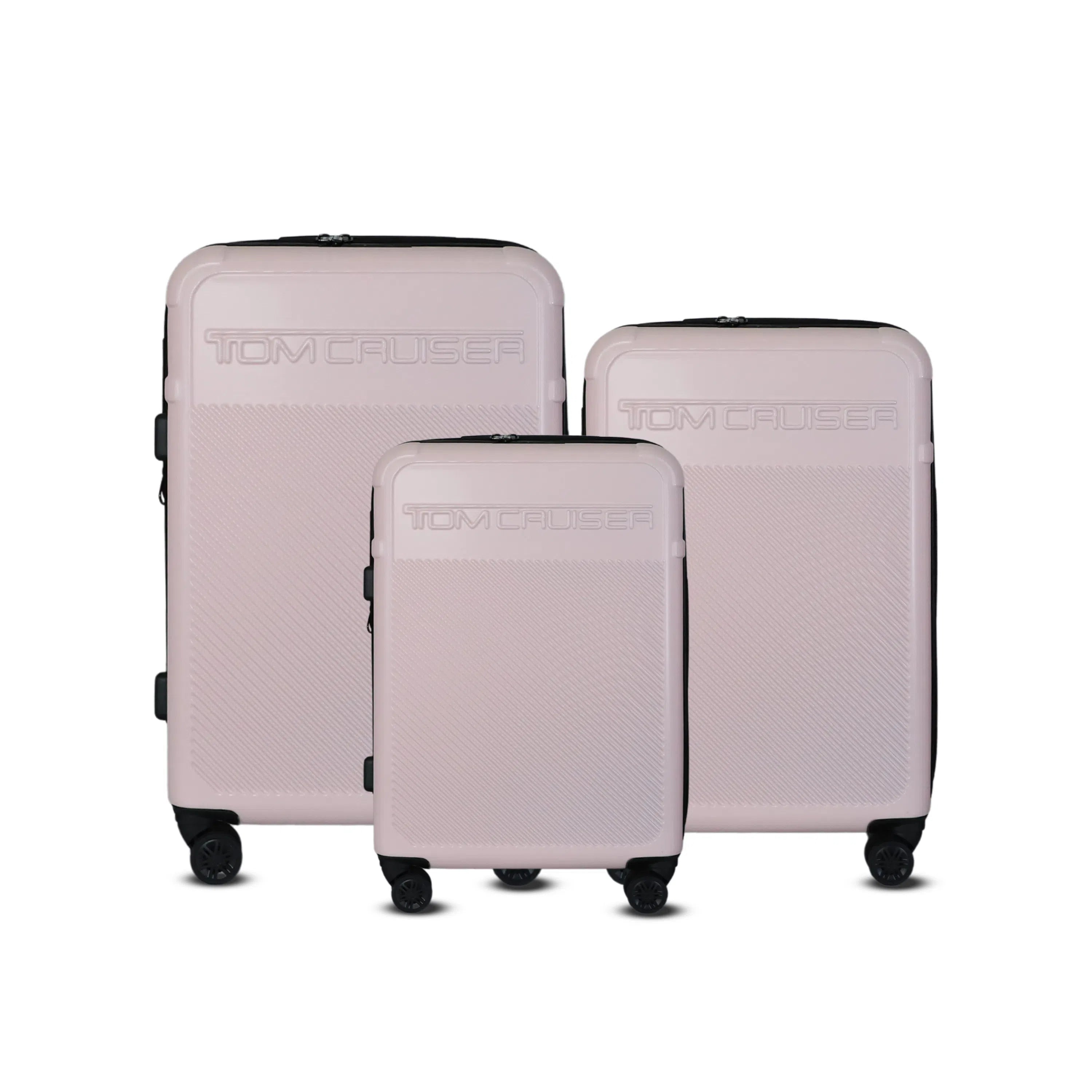 TOMCRUISER STORY HARD TROLLEY SET PINK, Black, Yellow (3pc)