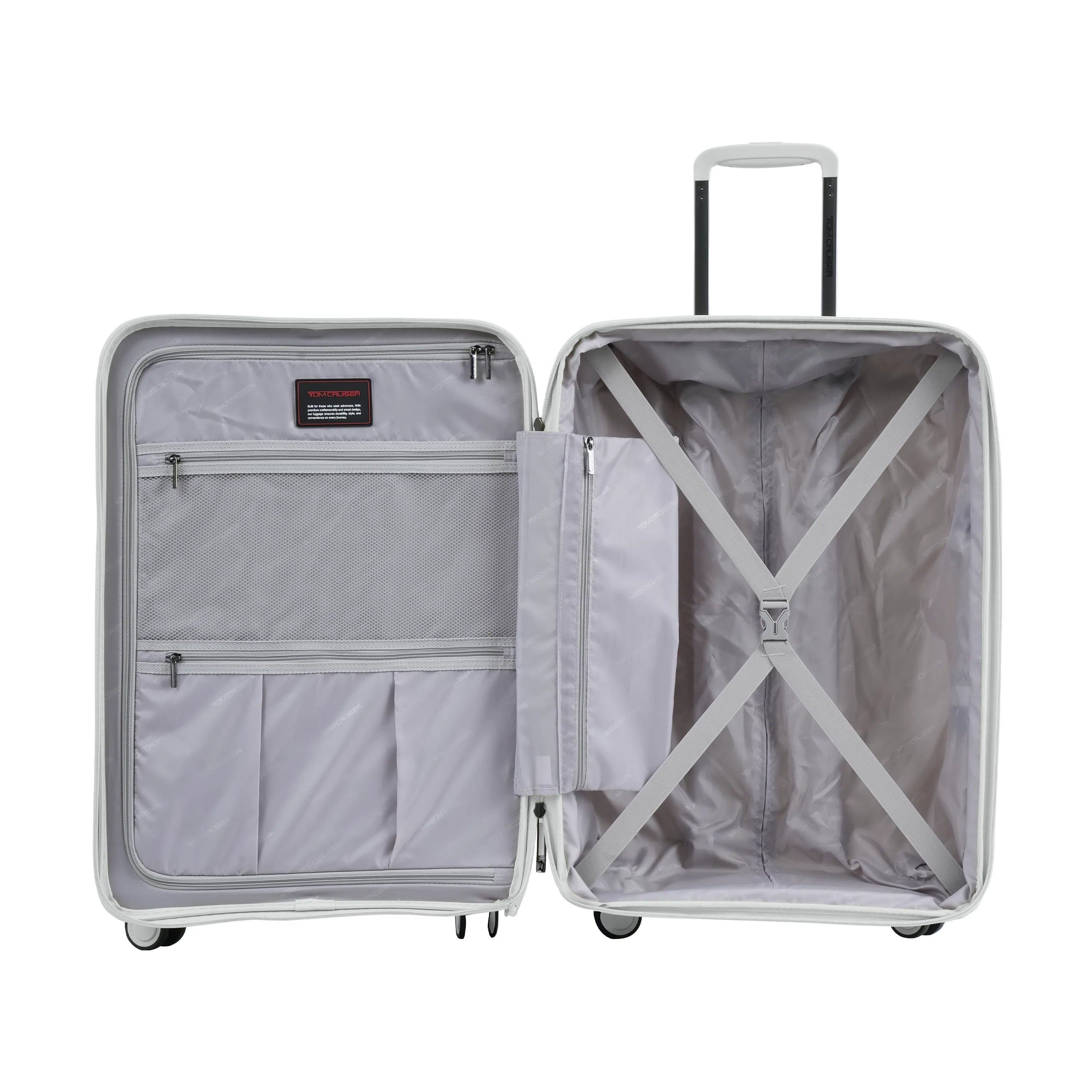 TOM CRUISER AEROLITE PP HARD TROLLEY EGRET GREY (20", 24", 28")