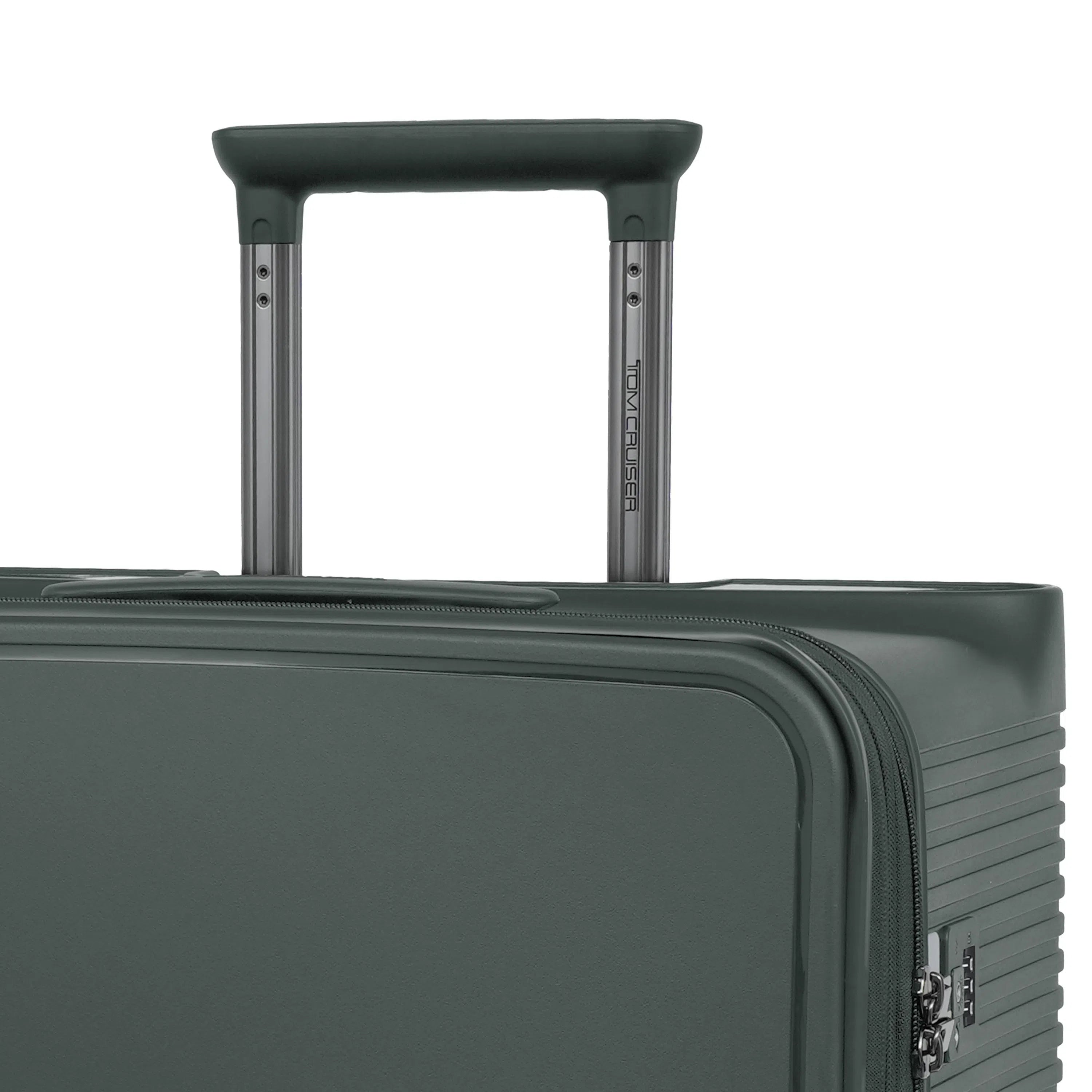 TOM CRUISER TRAVEL MATE PP HARD TROLLEY (20", 24", 28") inch FOREST GREEN