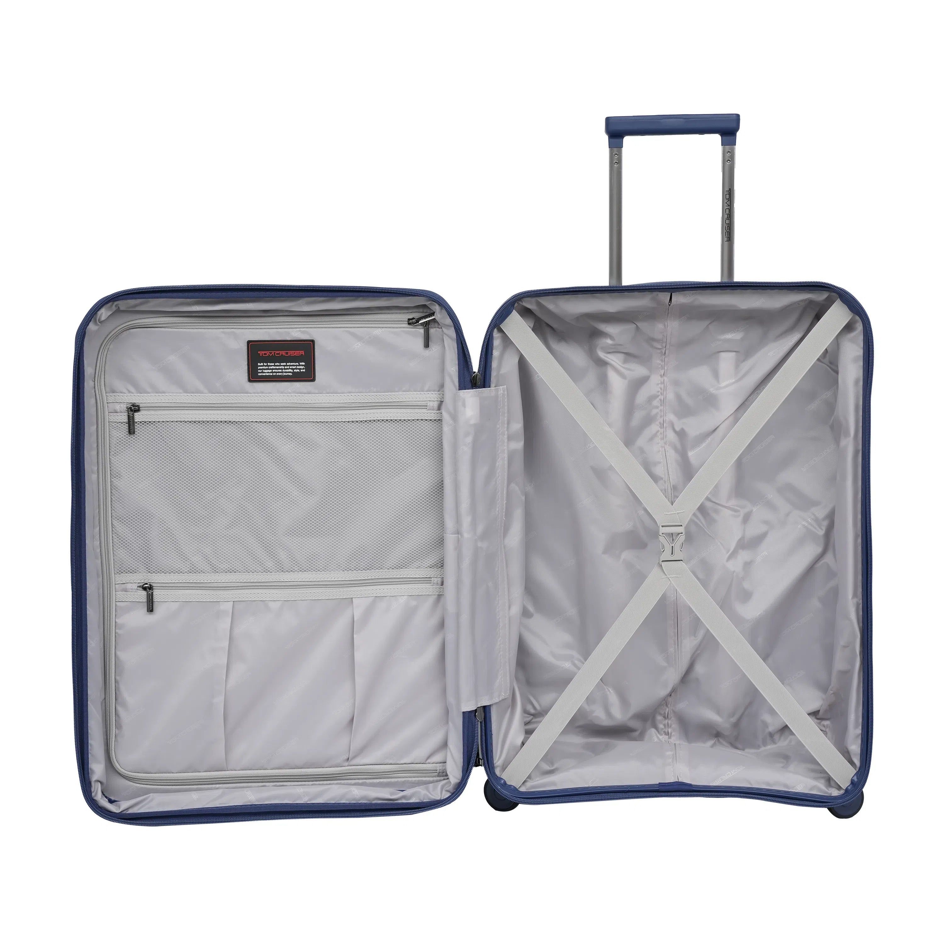 TOM CRUISER RAPID AIR PP HARD TROLLEY NAVY (20", 24", 28")