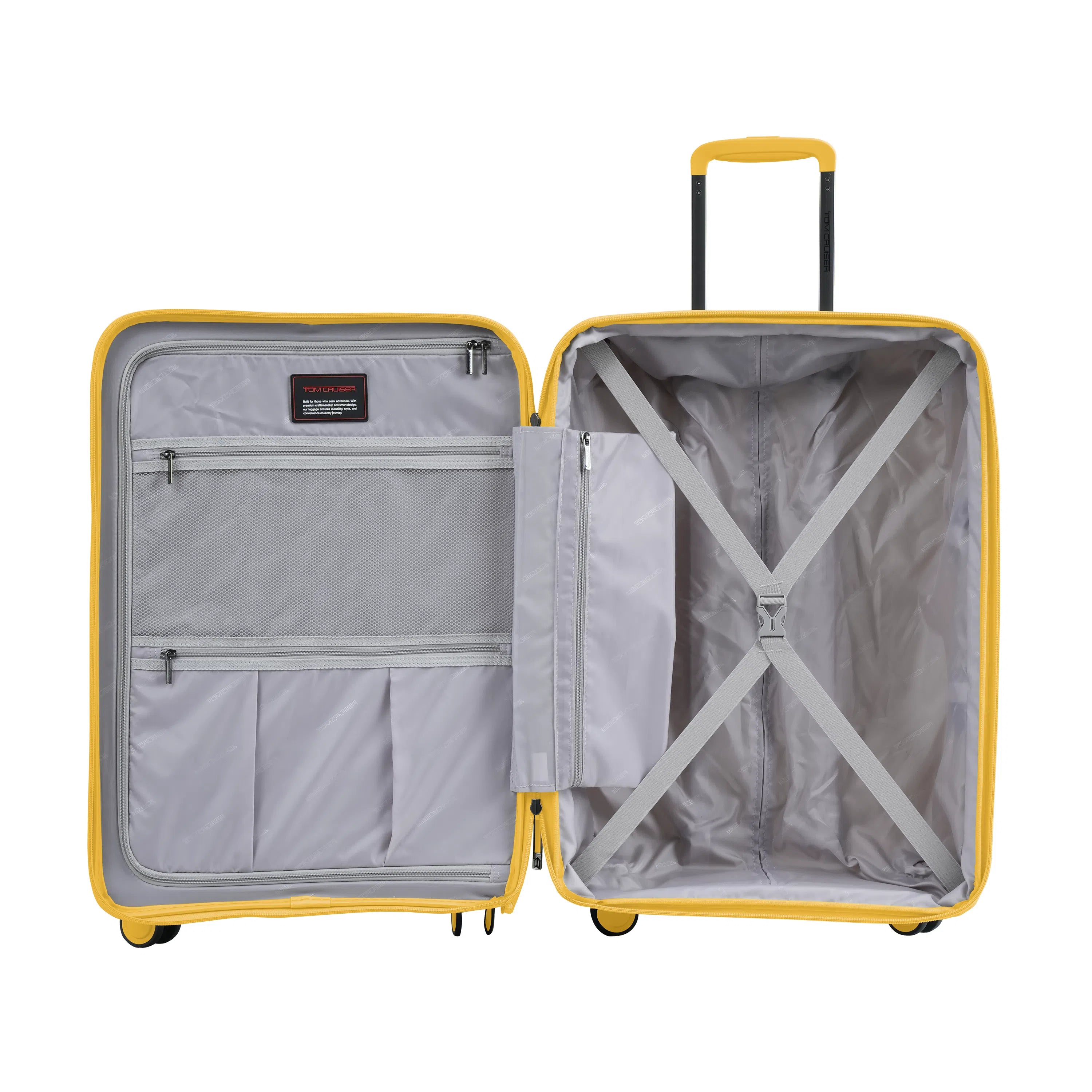 TOM CRUISER AEROLITE PP HARD TROLLEY BRIGHT YELLOW (20", 24", 28")