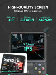 Yo R36S Retro Handheld Video Game Console Linux System 3.5 Inch IPS Screen Mini Video Player 128GB with 20 000 Pre Installed Games
