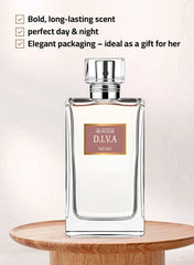 Women's Perfume D.I.V.A Eau de Parfum for Women – 95ml | Bold Fruity Floral Leather Perfume