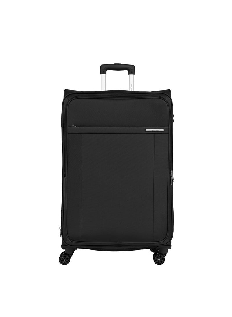 TOMCRUISER ATLAS SOFT LUGGAGE TROLLEY 20" 24" 28" inch BLACK