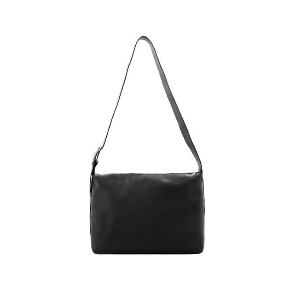 Foska Elegant Women's Bag - Black - dark brown Crossbody & ShoulderExport to Sheets - 34.5x25.5 cm