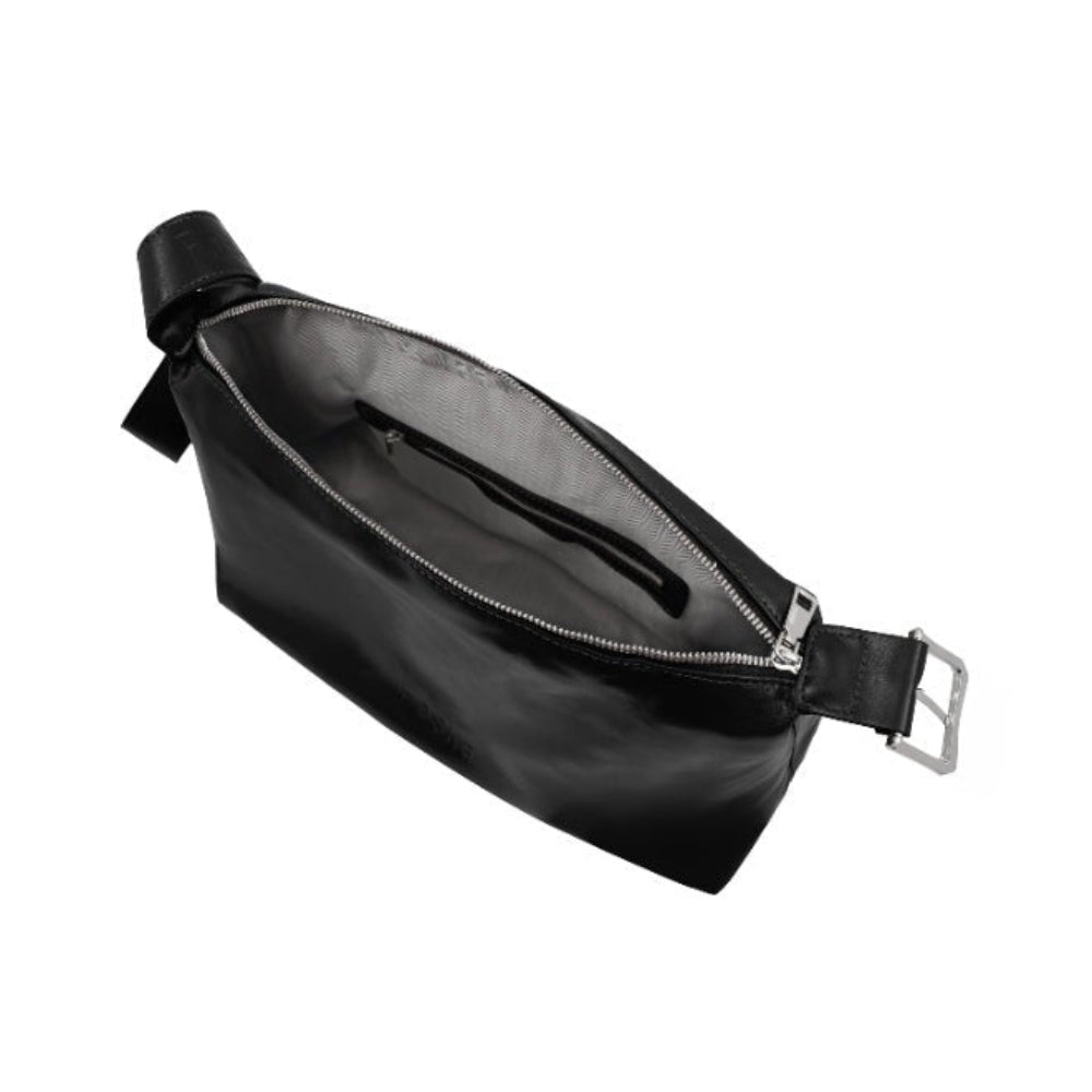 Foska Elegant Women's Bag - Black - dark brown Crossbody & ShoulderExport to Sheets - 34.5x25.5 cm