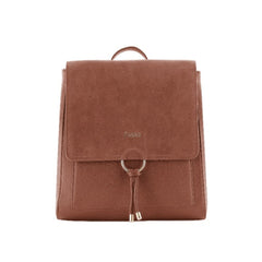 Foska Women's Convertible 2-in-1 Bag: Tote & Backpack - Smooth PU Leather - 29.5x32 cm