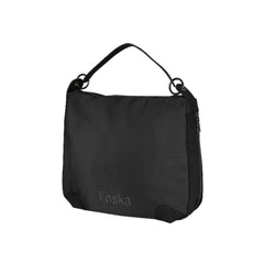 Foska Women's Wide Tote & Shoulder Bag - Fabric & PU Leather - 39x30 cm