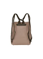 Foska Women's Large Backpack - Smooth PU Leather - University/Laptop Bag - 30.5x36.5 cm