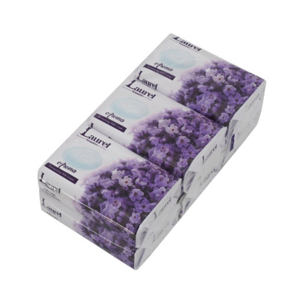 Laurel Temptation Beauty Body Aroma Soap – 6 x 120g | Gentle Cleansing, Nourishing & Long-Lasting Fragrance