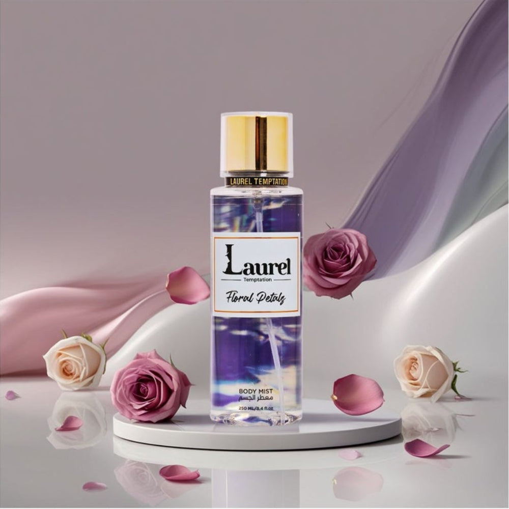 Laurel Body Splash – Floral Petals (250ml) | Fruity Floral Refreshing Mist for Women