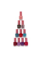 Beauty Nail Polish Set – 10 Vibrant Neon Glitter Shades | Quick-Dry, Long-Lasting, High-Gloss Nail Colors | Resistant & Non-Toxic Manicure & Pedicure Kit for Women