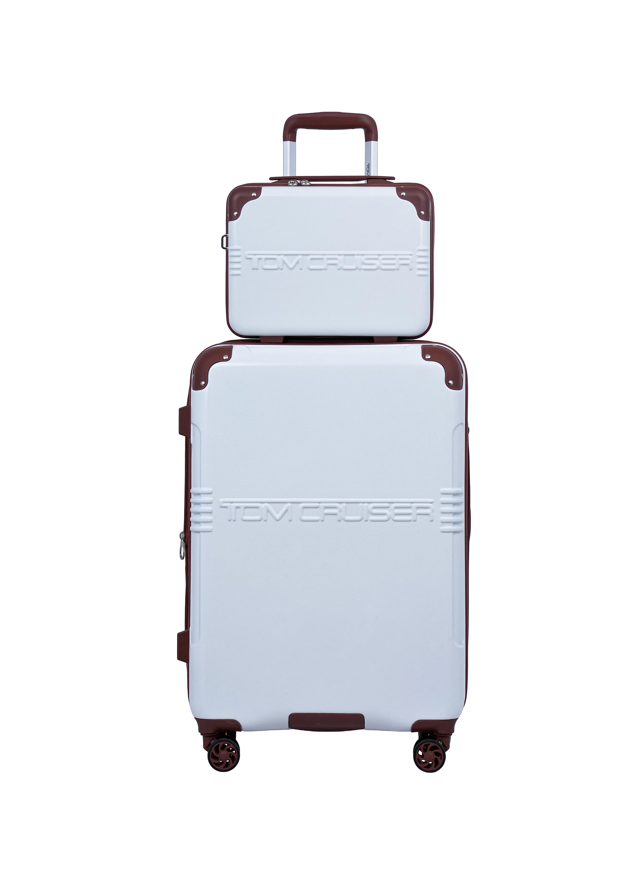 TOMCRUISER GRAND TOUR HARD TROLLEY 16,20,24,28 inch  WHITE, BLACK