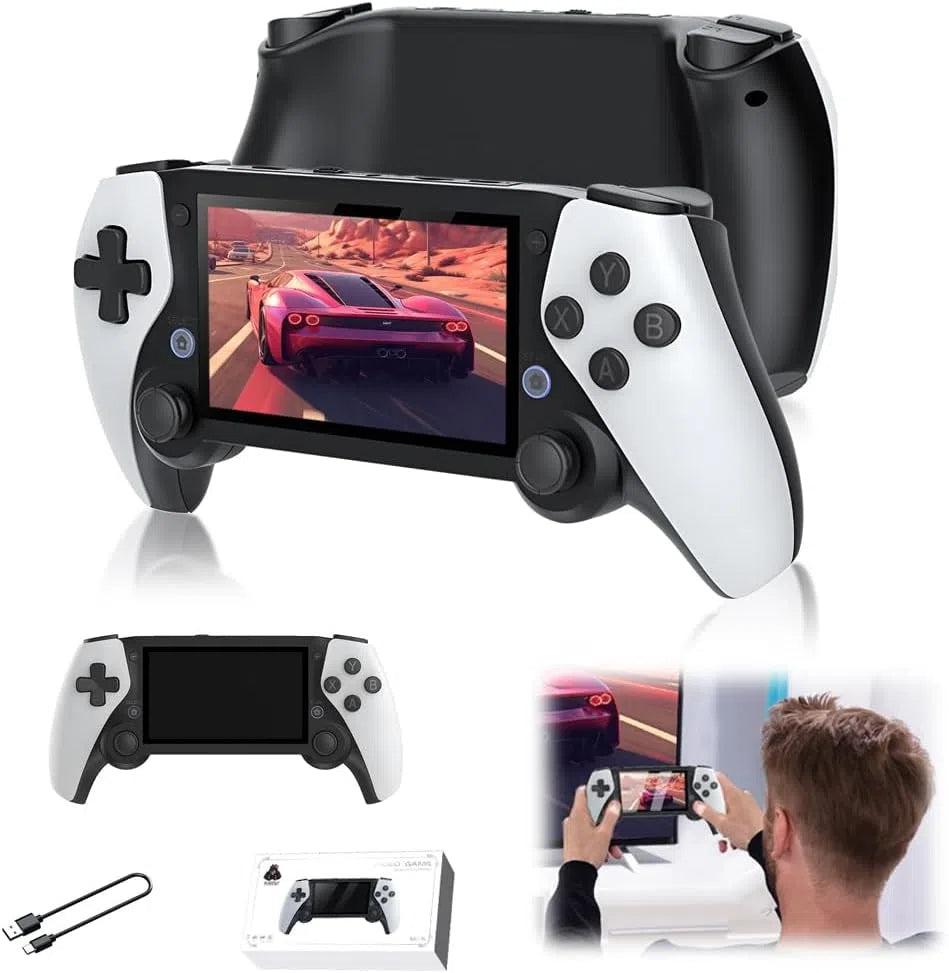 Anaqa M25 Retro Handheld Game Console – 20,000+ Classic Games, 4.3″ IPS Display