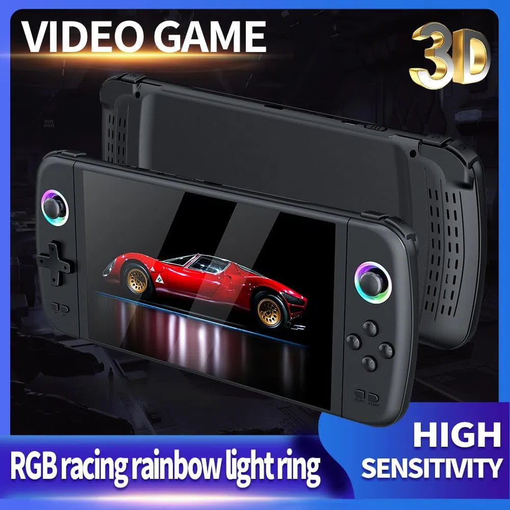New M27 Retro Handheld Game Console – 7″ IPS HD, 20,000+ Classic Games
