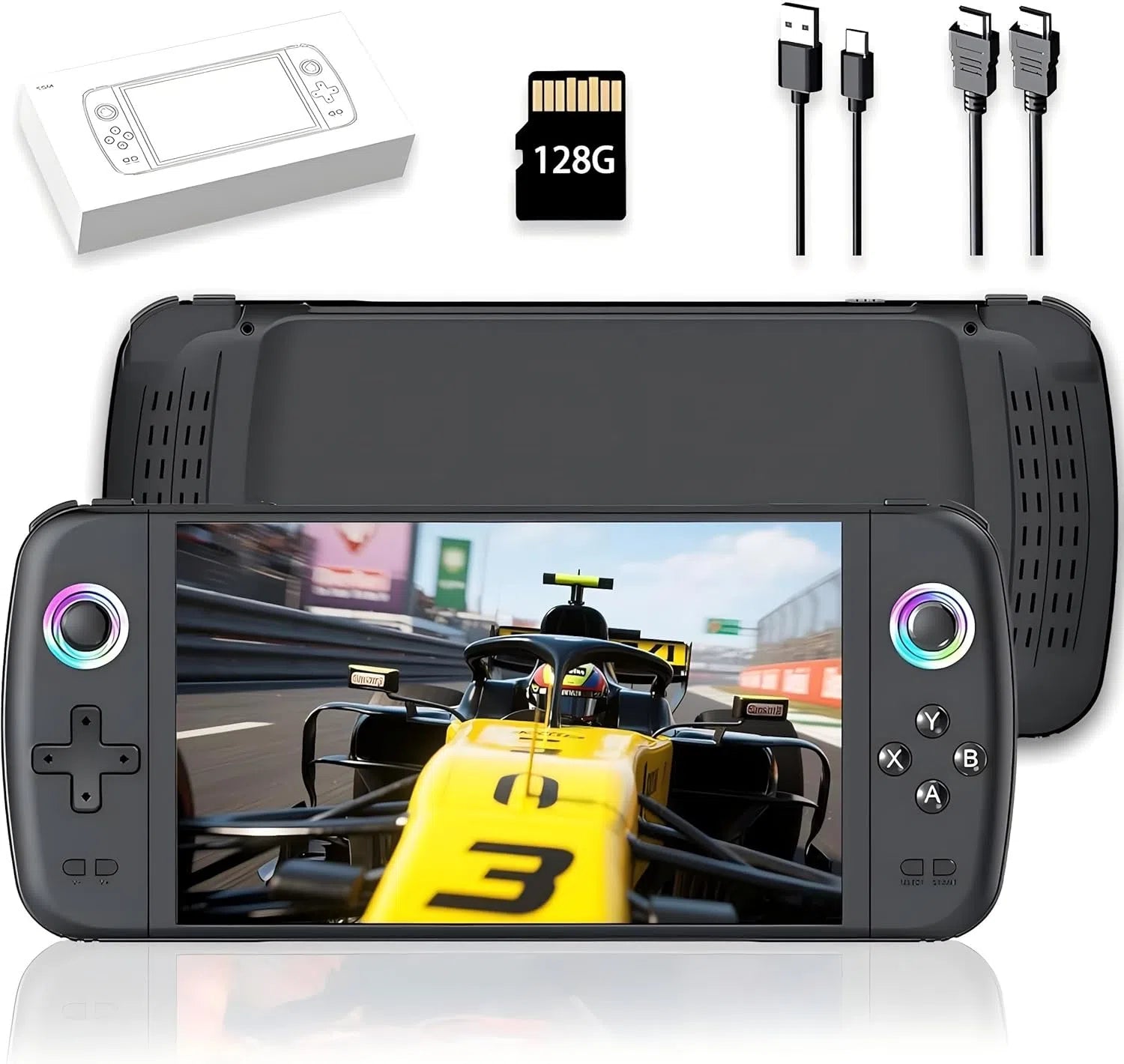 New M27 Retro Handheld Game Console – 7″ IPS HD, 20,000+ Classic Games