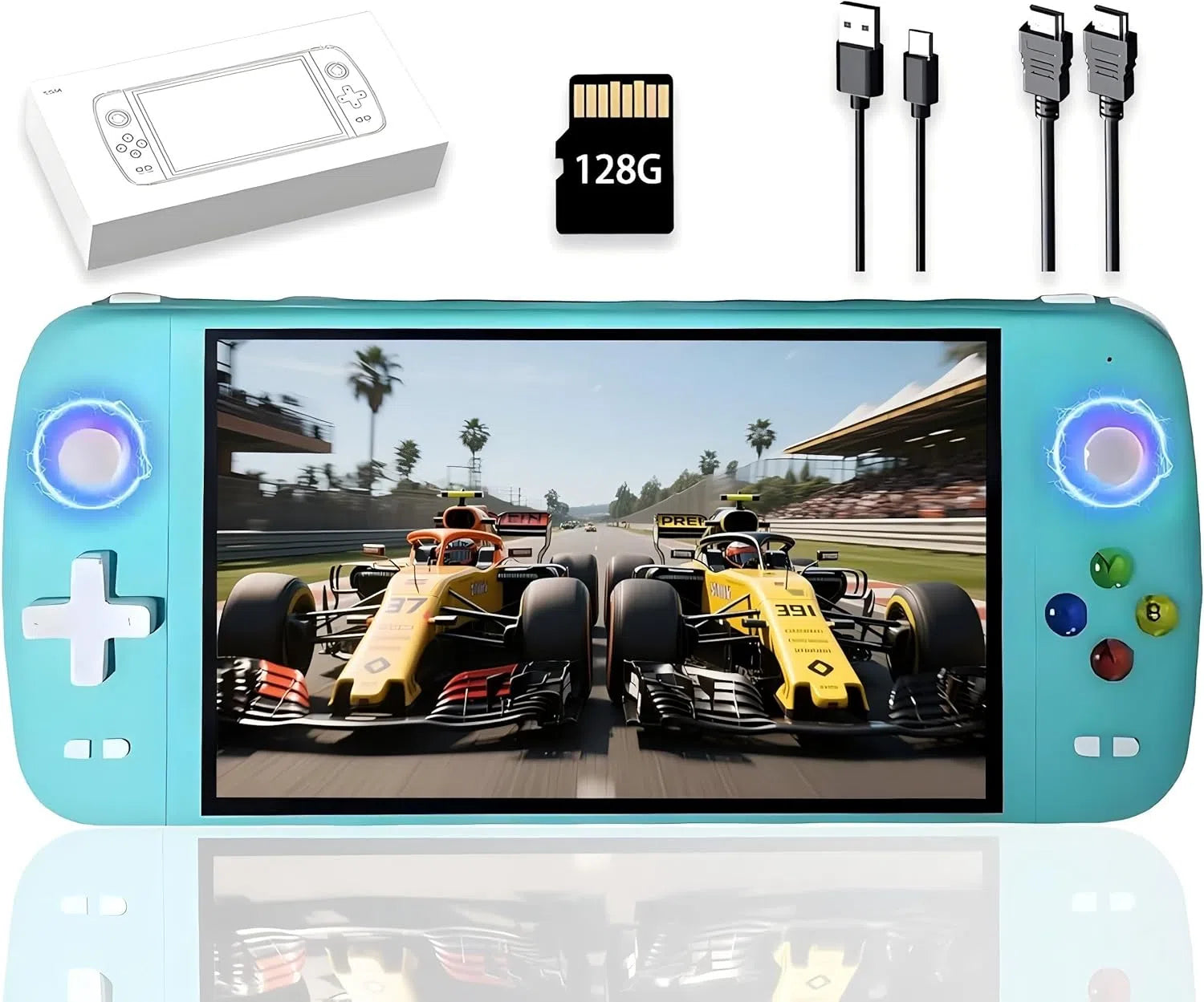 New M27 Retro Handheld Game Console – 7″ IPS HD, 20,000+ Classic Games