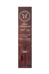 Reed Diffuser - Rose Agarwood Fragrance, Infused with Essential Oils, Long Lasting Fragrance