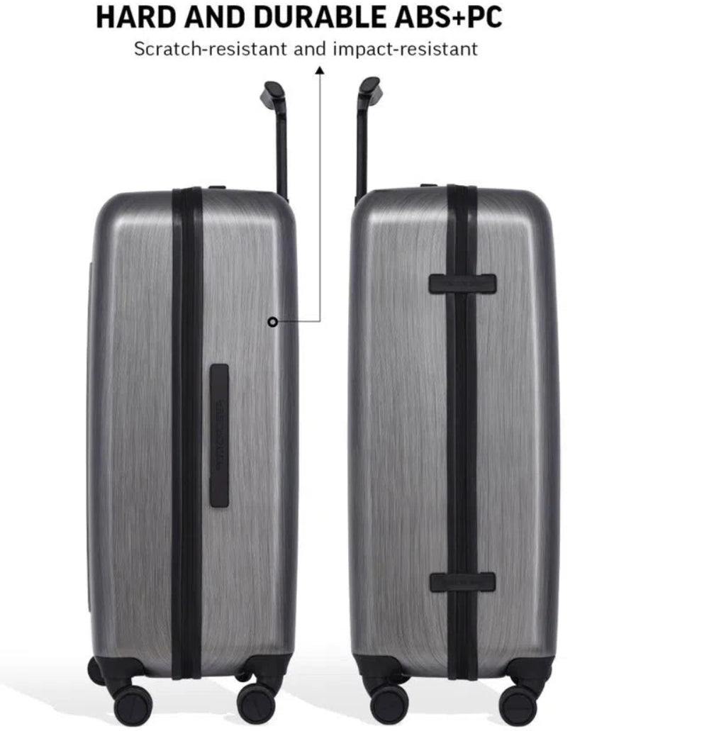 TOMCRUISER SPACE HARD TROLLEY 20,24,28 inch GRAY, BLACK, PURPLE