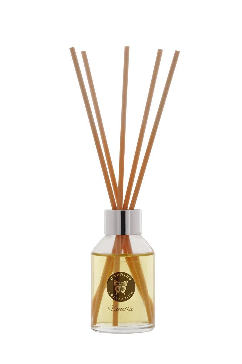 Reed Diffuser – Vanilla Fragrance With Essential Oil, 110ml - Long-Lasting Home Fragrance