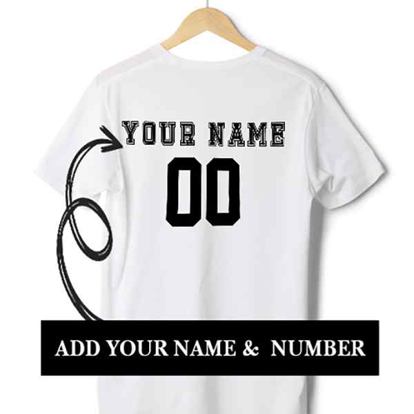 Custom Name & Number - T-Shirt