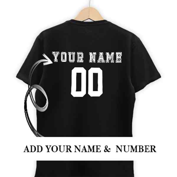 Custom Name & Number - T-Shirt