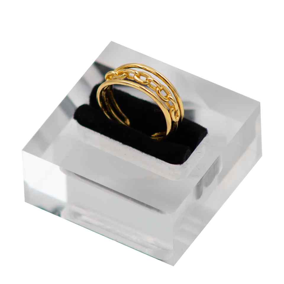 Sterling Double band Ring