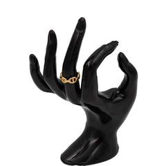 Golden Chain Link Ring