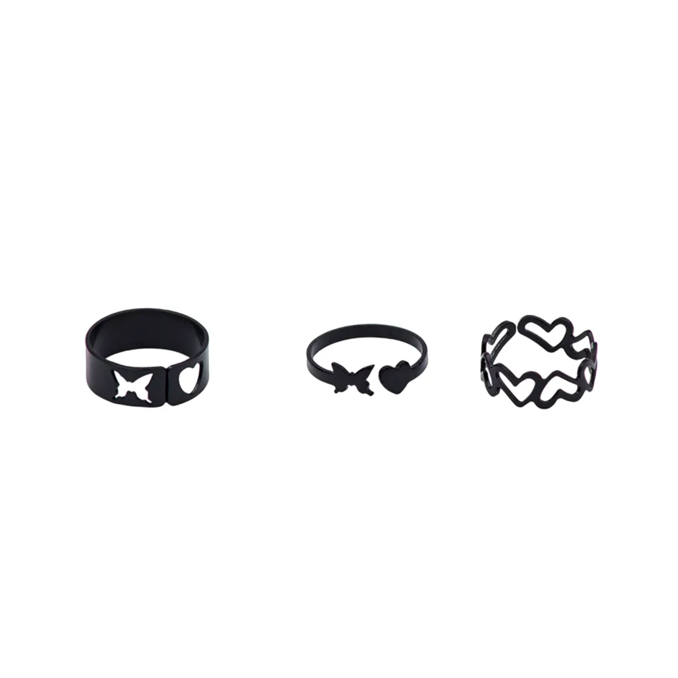 Heart & Butterfly Shape Rings